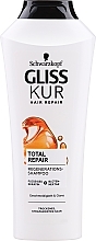 Düfte, Parfümerie und Kosmetik Tief regenerierendes Shampoo für trockenes und strapaziertes Haar - Gliss Kur Total Repair
