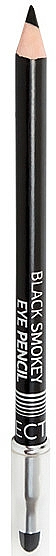 Kajalstift mit Applikator - Affect Cosmetics Black Smoky Eye Pencil — Bild N1