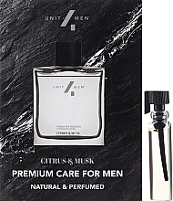 GESCHENK! After Shave Lotion - Unit4Men Citrus&Musk After Shave Lotion (Probe)  — Bild N2