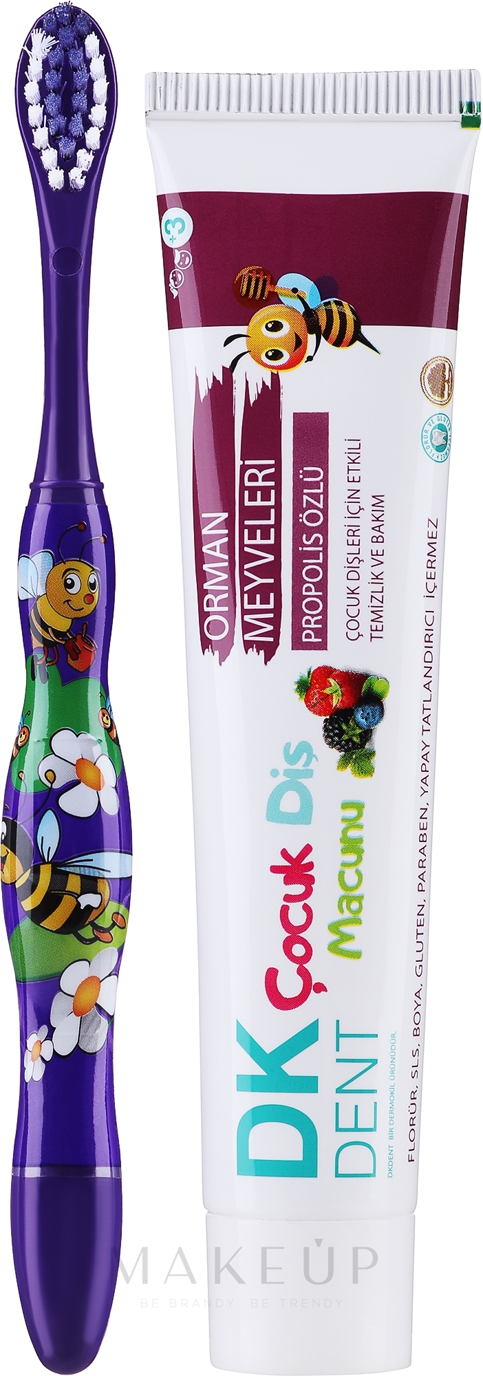 Zahnpasta Beeren - Dermokil DKDent Toothpaste — Bild 50 ml