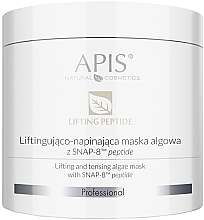 Gesichtsmaske aus Algen mit Peptid - APIS Professional Lifting Peptide Lifting And Tensing Algae Mask With SNAP-8 Peptide — Bild N1