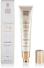 Düfte, Parfümerie und Kosmetik Sonnenschutzcreme für das Gesicht - Sosu by SJ Dripping Gold Radiant Daily