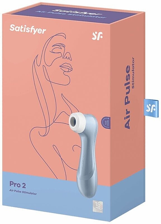 Vakuum-Stimulator blau - Satisfyer Pro 2 Air Pulse Stimulator — Bild N2