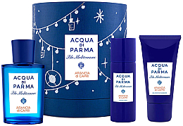 Düfte, Parfümerie und Kosmetik Acqua di Parma Blu Mediterraneo Arancia di Capri - Duftset (Eau de Toilette 75ml + Duschgel 40ml + Körperlotion 50ml)