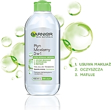 3in1 Mizellen-Reinigungswasser für normale und Mischhaut - Garnier Skin Naturals — Foto N4