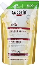Duschöl für empfindliche Haut - Eucerin pH5 Shower Oil (Doypack) — Bild N1