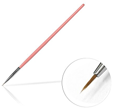 Düfte, Parfümerie und Kosmetik Nageldekoration-Pinsel 4 mm Pink - Silcare Brush 00