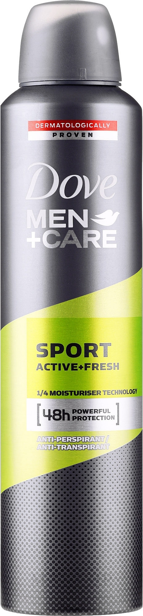 Deospray Antitranspirant - Dove Men+Care Sport Active Fresh — Bild 250 ml
