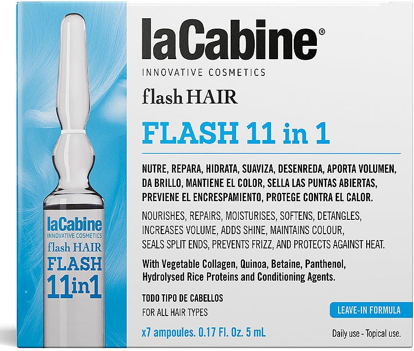 Haarampullen - La Cabine Flash Hair 11 in 1 — Bild N1