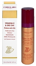 Gesichtsemulsion mit Vitamin C und 24 Karat Gold  - L'Erbolario Vitamin C And 24K Gold Anti Age Power  — Bild N1