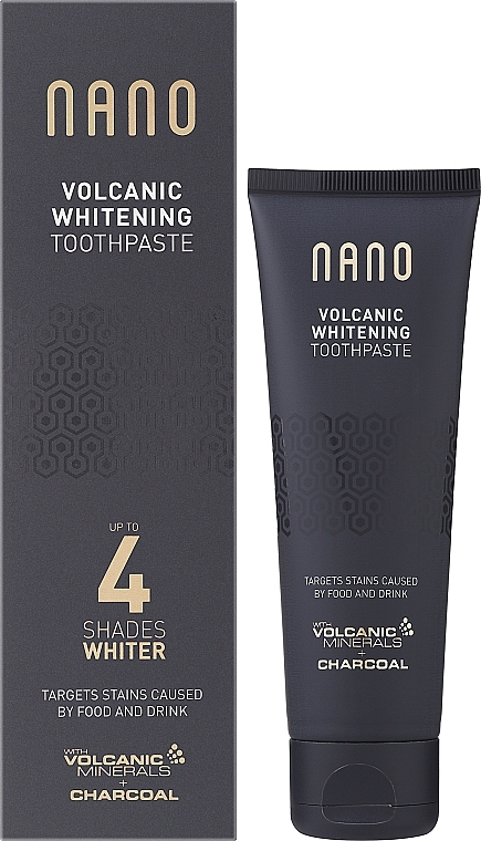 Aufhellende Zahnpasta - WhiteWash Laboratories Nano Volcanic Whitening Toothpaste — Bild N2