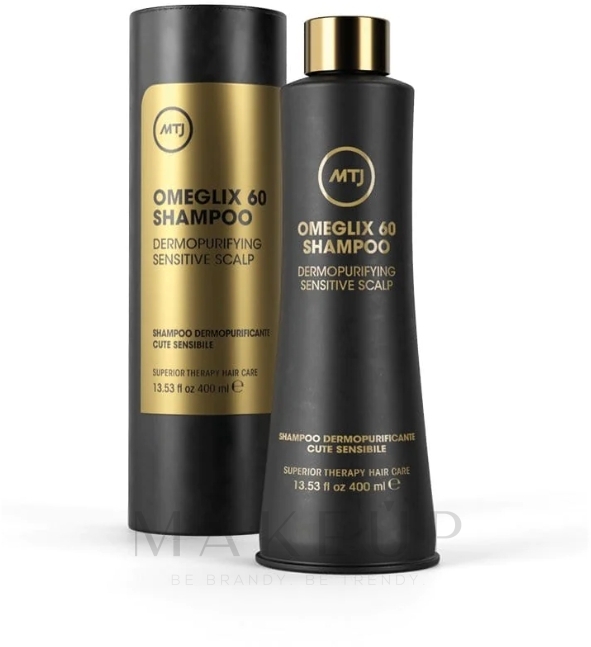 Reparierendes Haarshampoo mit Patauá-Öl - MTJ Cosmetics Superior Therapy Omeglix 60 Shampoo — Bild 400 ml
