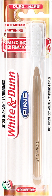 Zahnbürste White & Dunn hart beige - Piave Toothbrush — Bild N1