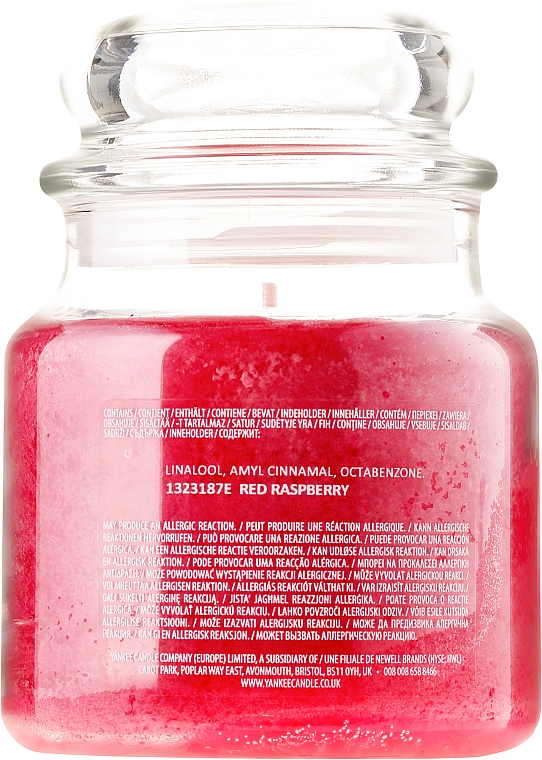 Duftkerze im Glas Red Raspberry - Yankee Candle Red Raspberry Jar — Bild N2