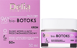 Intensive Anti-Falten-Creme - Delia bio-BOTOKS Intense Anti-Wrinkle And Contour Modelling Cream 50+ — Bild N2