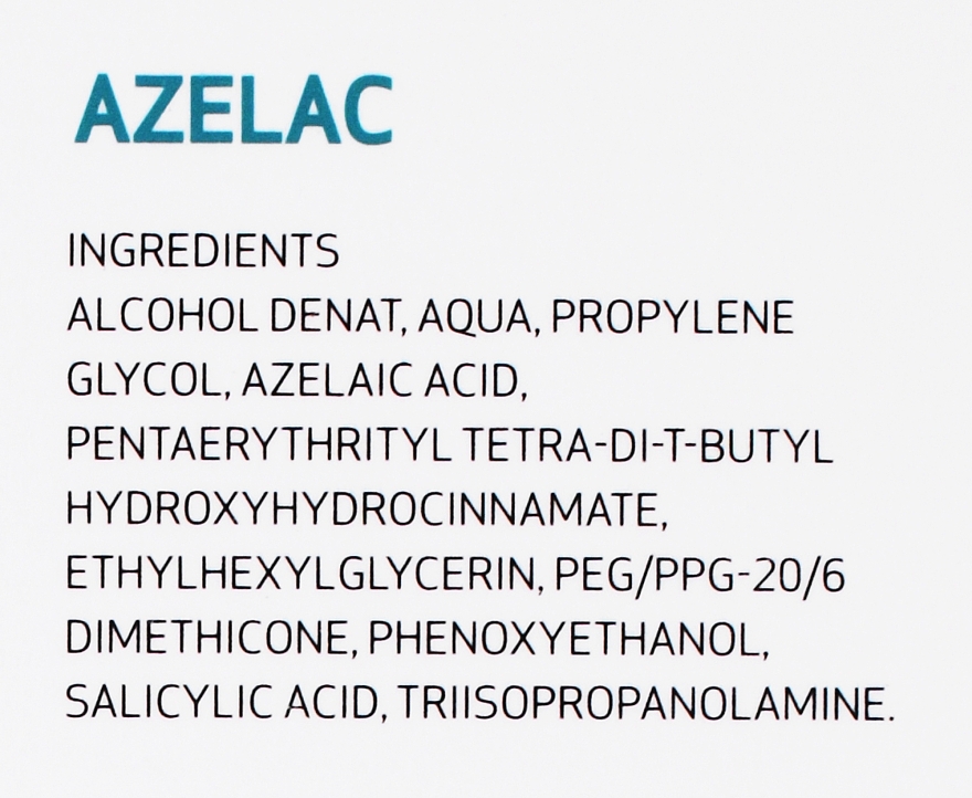 Lotion für Gesicht, Körper und Haare - SesDerma Laboratories Azelac Lotion — Bild N3
