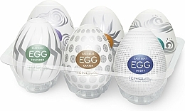 Düfte, Parfümerie und Kosmetik Masturbator-Set in Eiform 6 St. - Tenga Set 6 Styles Egg Hard Boiled Package 