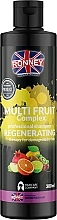 Regenerierendes Fruchtshampoo für strapaziertes und trockenes Haar - Ronney Multi Fruit Complex Regenerating Shampoo — Bild N2