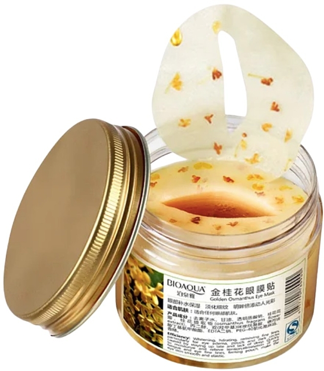 Patches für die Haut um die Augen - Bioaqua Gold Osmanthus Eye Mask — Bild N1