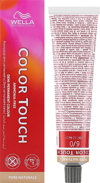 Ammoniakfreie Haarfarbe - Wella Professionals Color Touch Pure Naturals