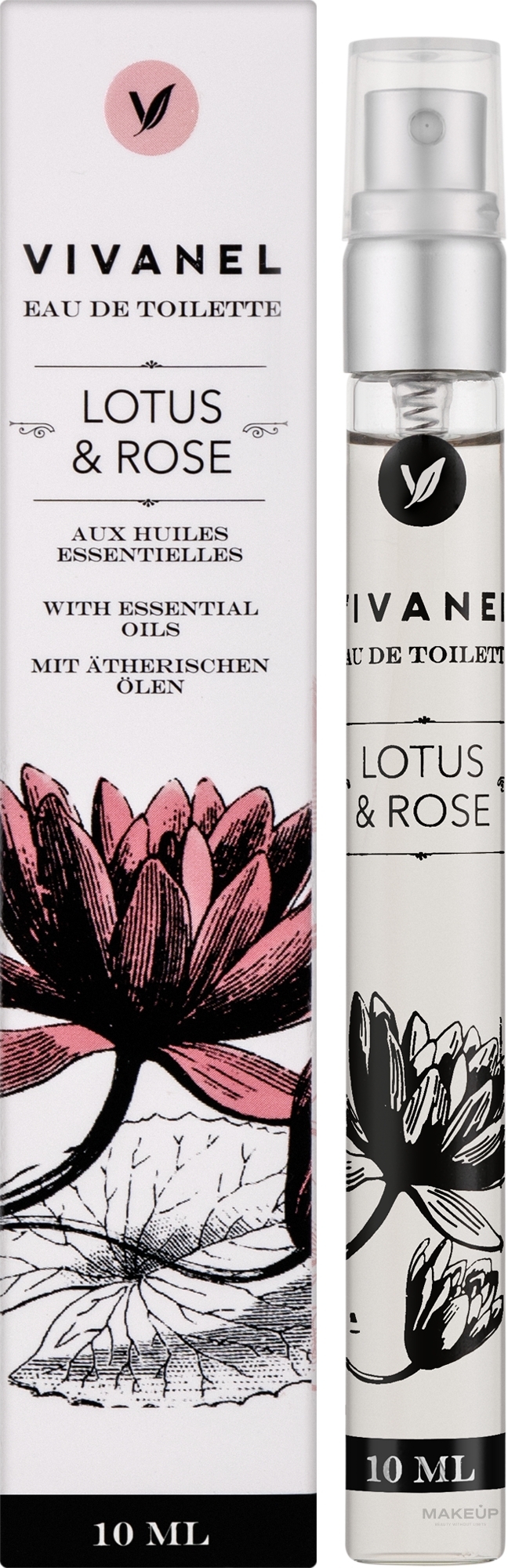 Vivian Gray Vivanel Lotus & Rose - Eau de Toilette (Mini) — Bild 10 ml