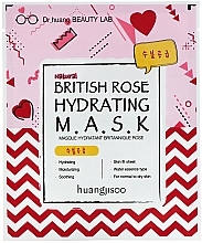 Feuchtigkeitsspendende Tuchmaske mit Englischer Rose - Huangjisoo British Rose Hydrating Mask — Bild N1