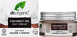 Pflegende Tagescreme mit Kokosöl - Dr. Organic Bioactive Skincare Virgin Coconut Oil Day Cream — Bild N2