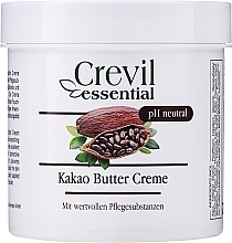 Düfte, Parfümerie und Kosmetik Pflegende Kakaobuttercreme mit Mandelöl - Crevil Essential Cocoa Butter Cream