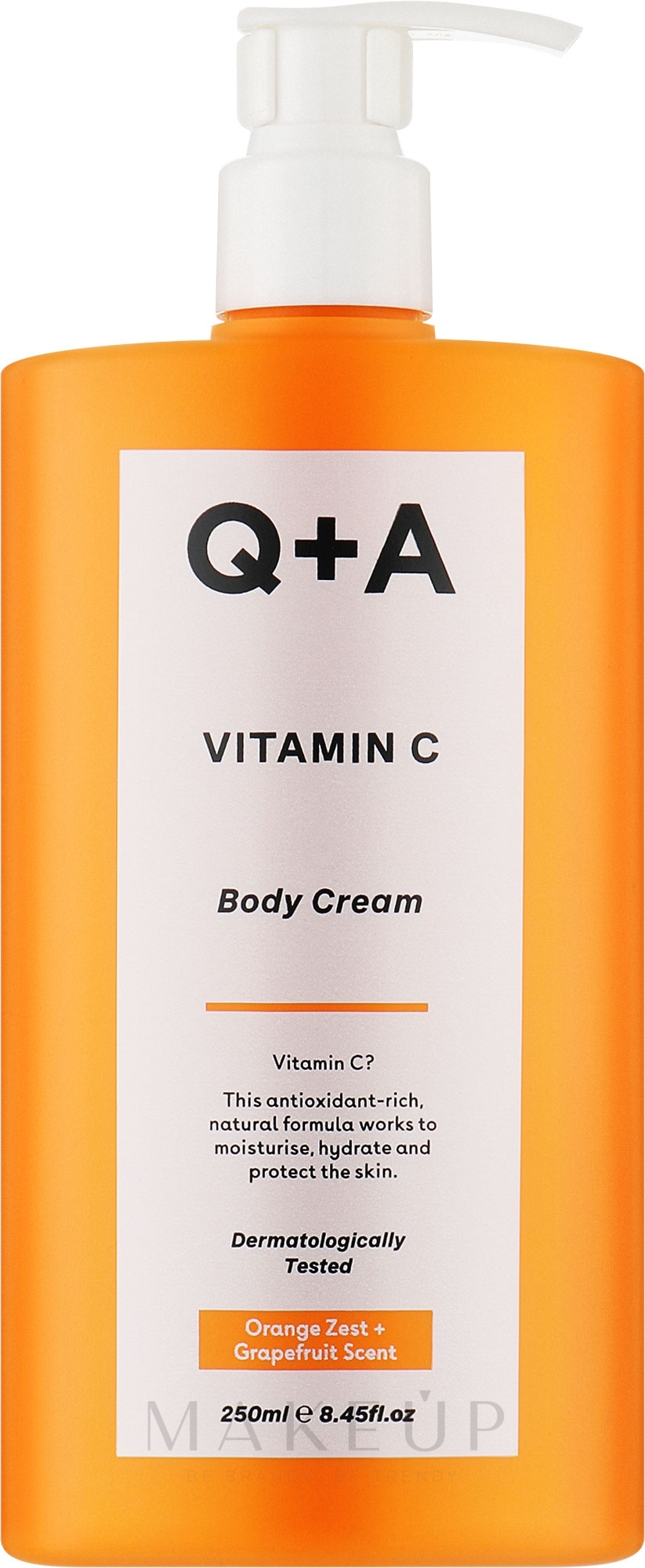 Gesichtscreme mit Vitamin C - Q+A Vitamin C Body Cream — Bild 250 ml