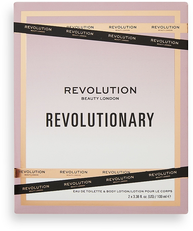 Revolution Beauty Revolutionary - Duftset (Eau de Toilette 100ml + Körperlotion 100ml)  — Bild N2