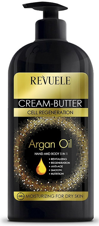 5in1 Creme-Butter für Körper und Hände - Revuele Argan Oil Cream-Butter — Foto N1