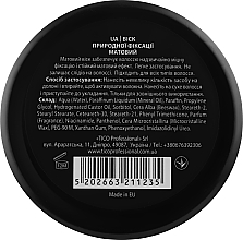 Wachs für Haarstyling und -fixierung matt - Arren Men's Grooming Matte Fiber Wax Natural Hold — Bild N3