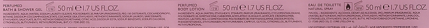 Versace Bright Crystal - Duftset (Eau de Toilette 50ml + Körperlotion 50ml + Duschgel 50ml) — Foto N6