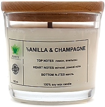 Duftkerze im Glas Vanilla&Champagne - Purity Candle — Bild N1