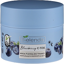 Feuchtigkeitsspendende Gesichtscreme mit Blaubeere - Bielenda Blueberry C-Tox Face Cream — Foto N2