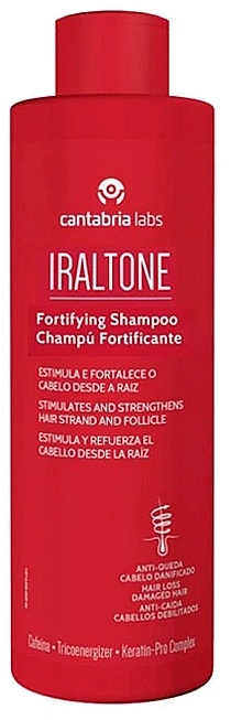 Stärkendes Shampoo gegen Haarausfall - Cantabria Labs Iralton Fortifying Shampoo — Bild N3
