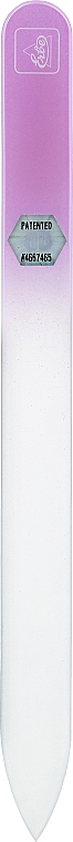 Glasnagelfeile im Etui 14 cm pastellrosa - Erbe Solingen Soft-Touch — Bild N1