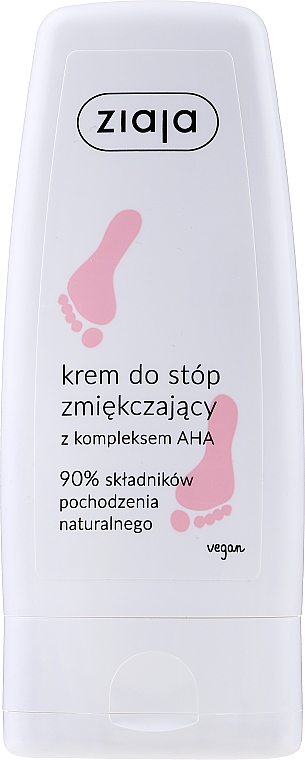 Weichmachende Fußcreme mit dem AHA-Komplex - Ziaja Foot Cream — Bild N1
