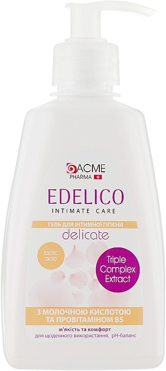 Gel für die Intimhygiene für empfindliche und trockene Haut - Edelico Intim Care Soothing — Bild N1