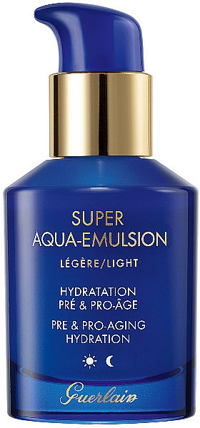 Leichte feuchtigkeitsspendende Anti-Aging Gesichtsemulsion - Guerlain Super Aqua Light Emulsion — Bild N1