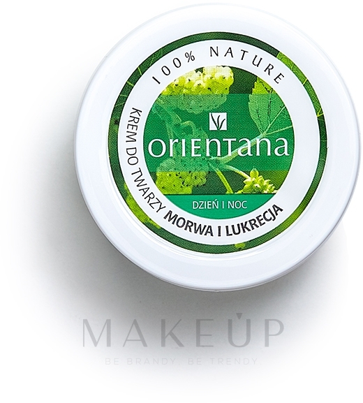 Gesichtscreme für Tag und Nacht mit Maulbeere und Süßholz - Orientana Face Cream Mulberry & Licorice — Bild 50 ml