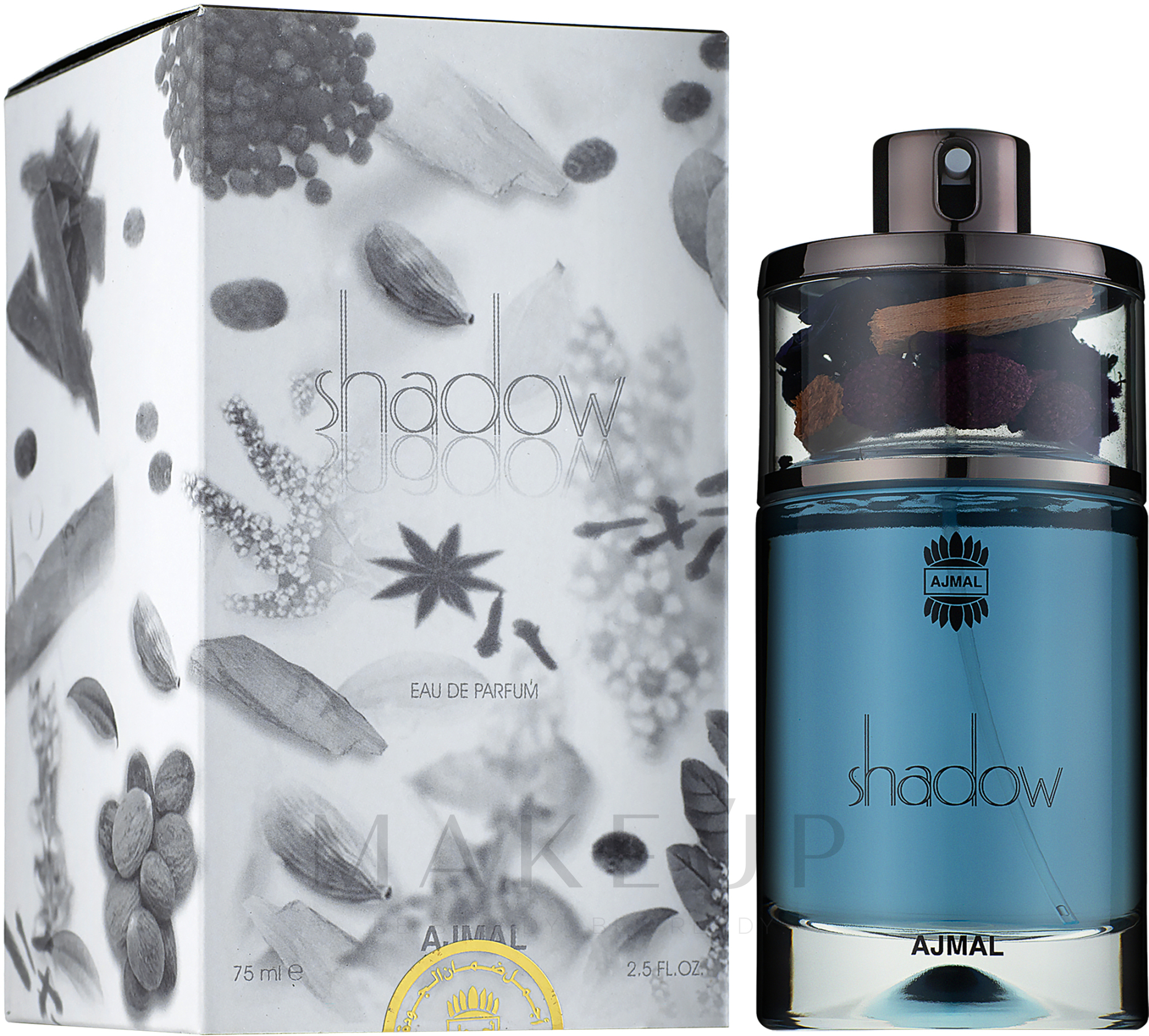 Ajmal Shadow Grey For Him - Eau de Parfum — Foto 75 ml