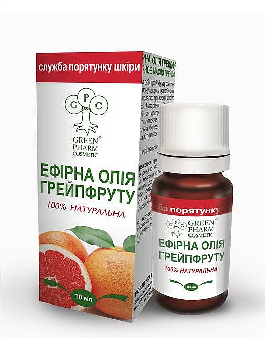 100% Natürliches ätherisches Grapefruitöl - Green Pharm Cosmetic — Bild N1