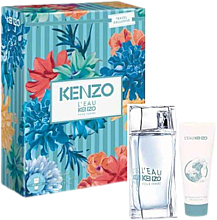 Kenzo L'eau Pour Femme - Duftset (Eau de Toilette 100ml + Körperlotion 75ml) — Bild N1