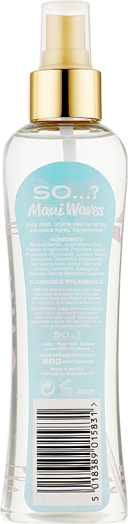 Körperspray - So…? Maui Waves Body Mist — Bild N2