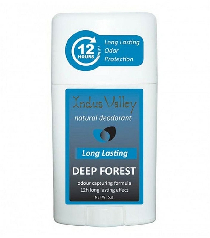 Natürlicher Deostick Deep Forest - Indus Valley Men Deep Forest Deodorant Stick — Bild N1