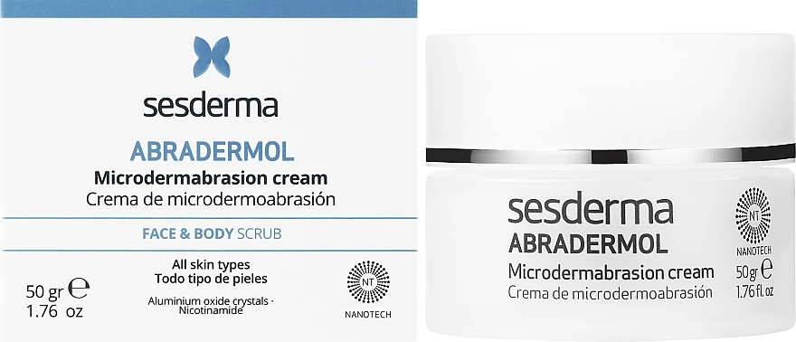 Mikrodermabrasion-Gesichtscreme - SesDerma Laboratories Abradermol Microdermabrasion Cream — Bild N2