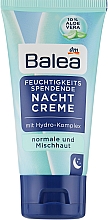 Nachtcreme mit Aloe Vera Saft für normale- und Mischhaut - Balea Nachtcreme Feuchtigkeits Spendend — Bild N2