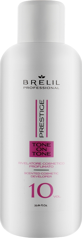 Entwicklerlotion - Brelil Professional Prestige Tone On Tone Scented Cosmetic Developer 10 Vol — Bild N1