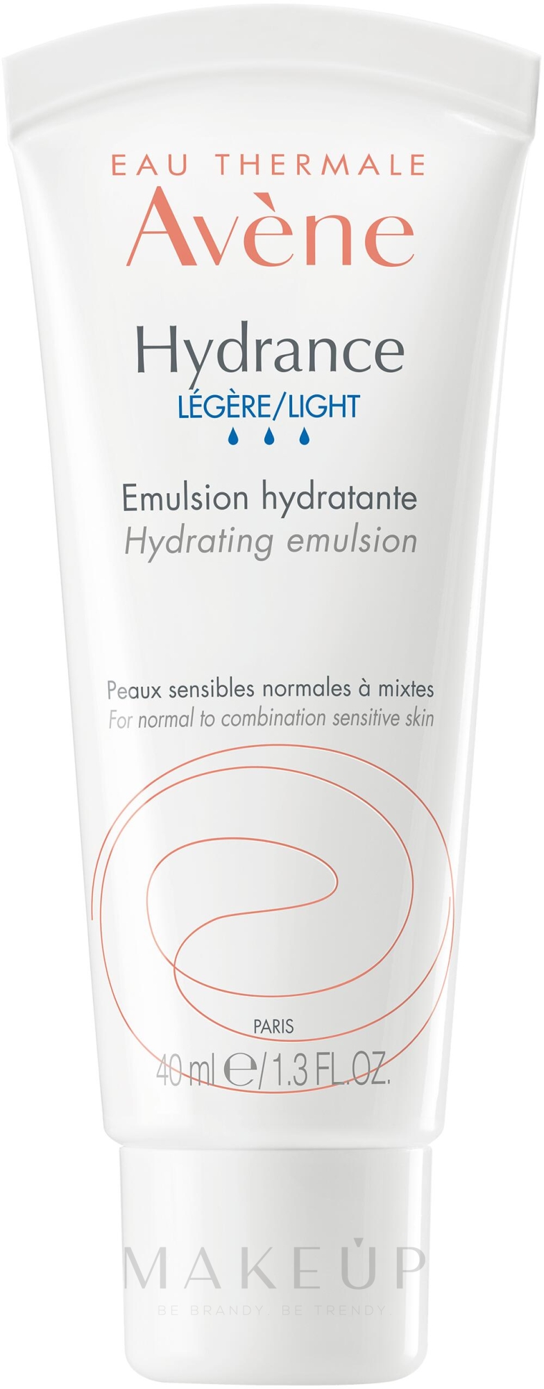 Leichte feuchtigkeitsspendende Gesichtsemulsion - Avene Eau Thermale Hydrance Hydrating Emulsion — Bild 40 ml